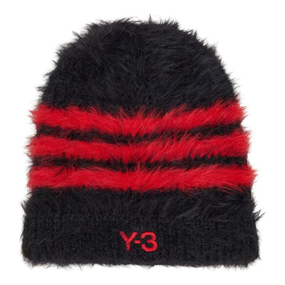 adidas x Y-3 Stripes Beanie 'Black Scarlet'