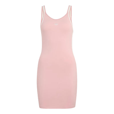 (WMNS) adidas Summer Glow Slim Dress Asia Sizing 'Wonder Mauve Sandy Pink'
