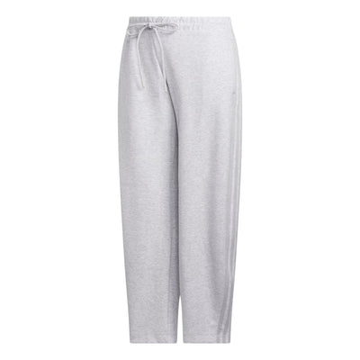 (WMNS) adidas Barrel Leg Pants Asia Sizing 'Light Grey Heather'