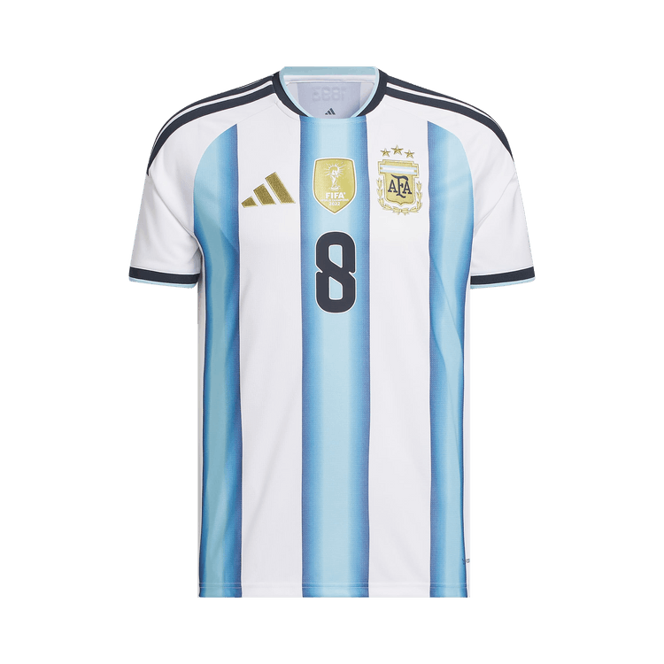 Adidas Argentina 26 Home Fernandez Jersey 'White/Icey Blue'