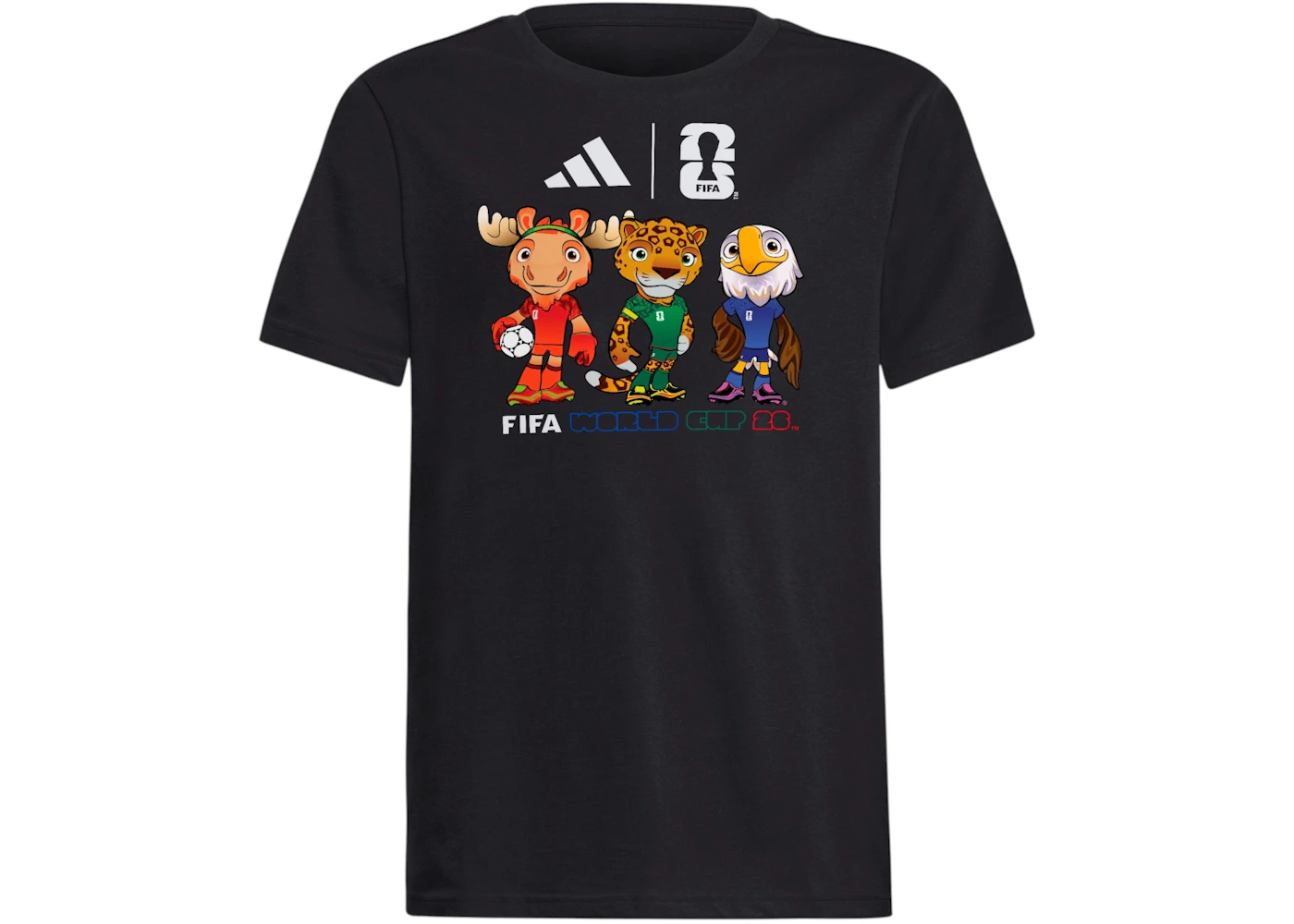 adidas FIFA World Cup 2026 Fresh T-Shirt Black