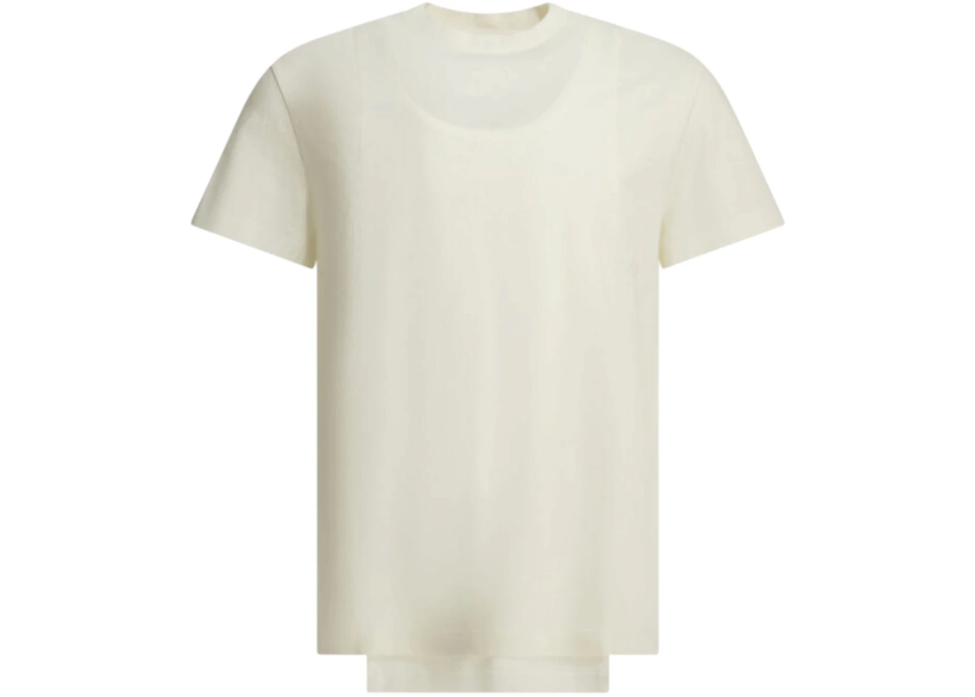 Maison Margiela Double Layer Crewneck T-shirt White