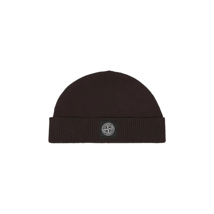 Stone Island Knit Beanie 'Brown'