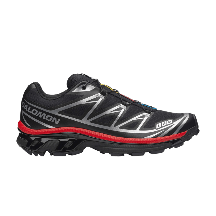 Salomon XT-6 'Black Fiery Red Silver'