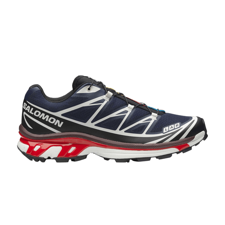 Salomon XT-6 Maritime 'Blue Black Fiery Red