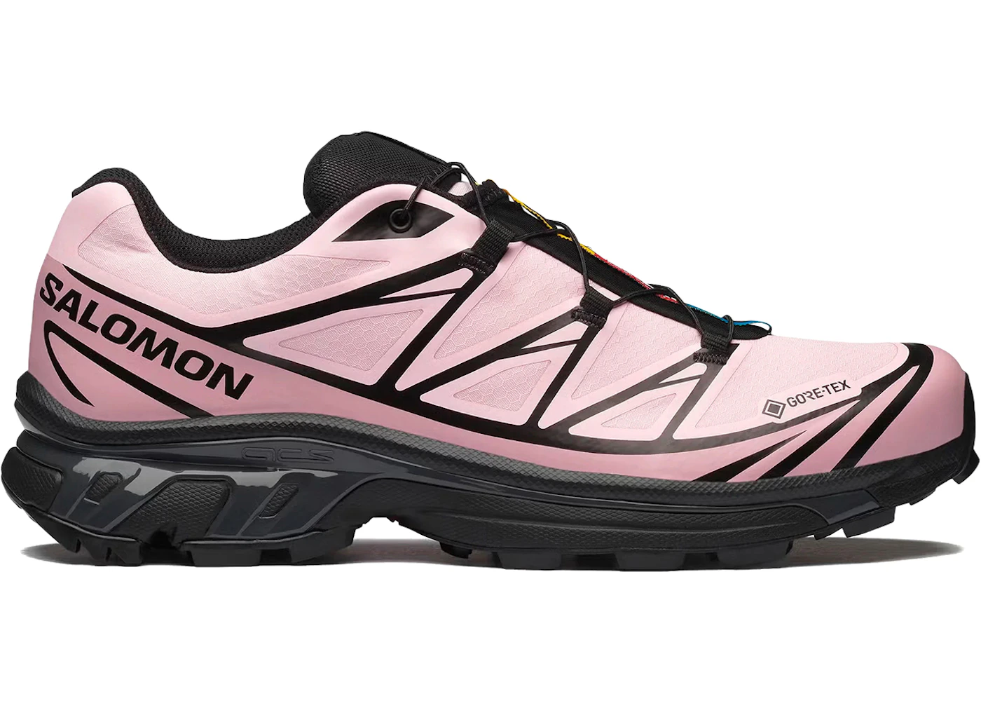 Salomon XT-6 Gore-Tex Black Icy Pink Dawn Pink