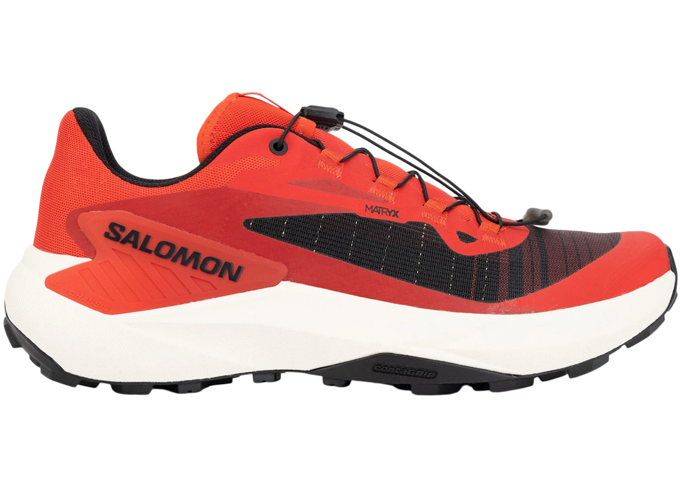 Salomon Genesis Fiery Red Lava Falls Black