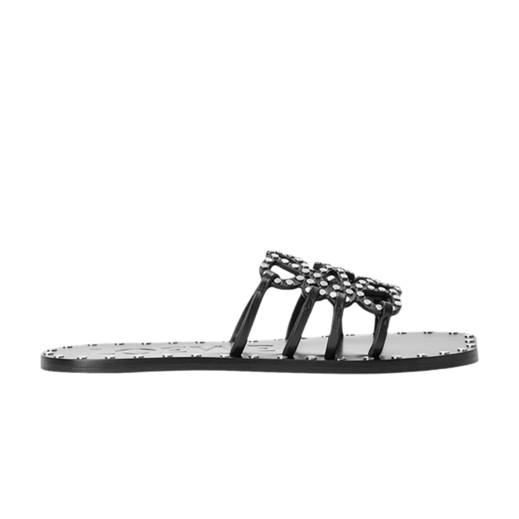 Loewe Wmns Petal Anagram Slide 'Black'