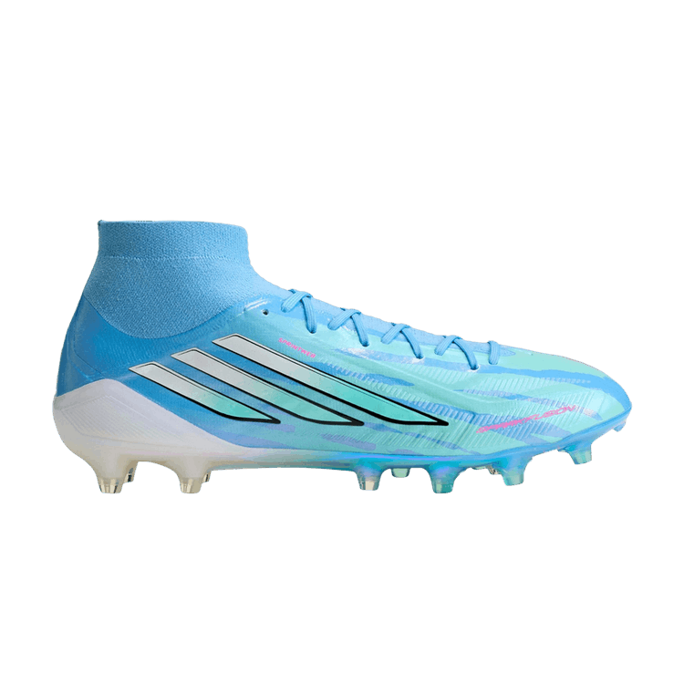 Trinity Rodman x adidas Wmns F50 Sparkfusion Elite Mid FG AG 'Semi Blue Burst Lucid Pink'