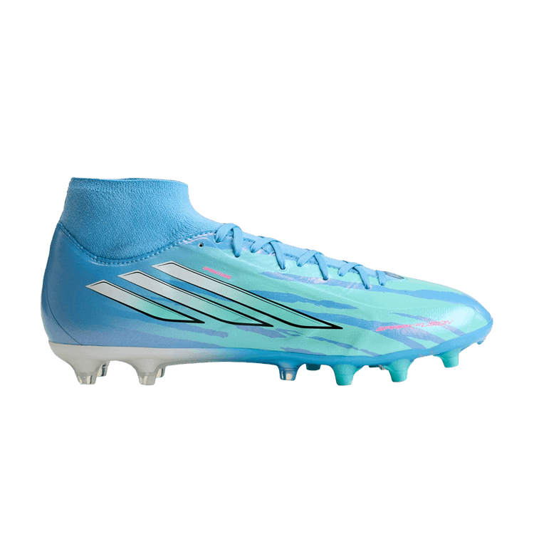Trinity Rodman x adidas Wmns F50 Sparkfusion League Mid FG 'Semi Blue Burst Lucid Pink'