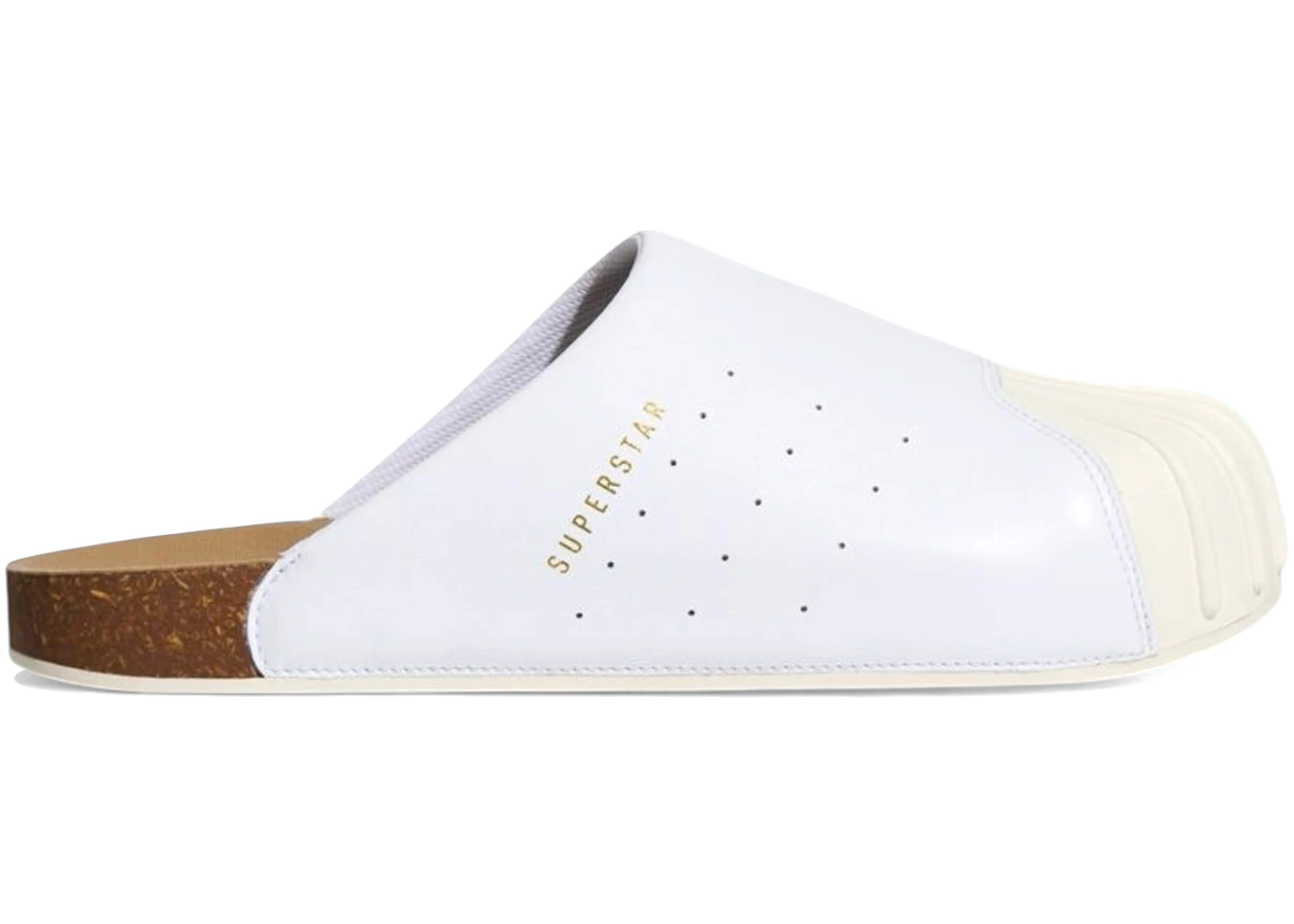 adidas Adimule Superstar Slides White