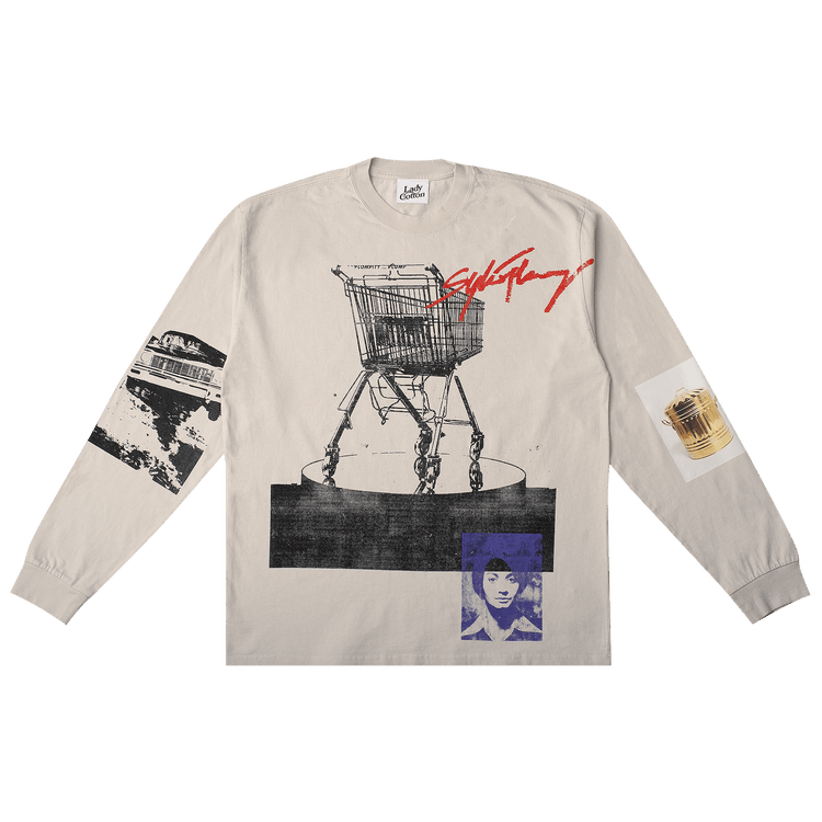 Ladycotton x Sylvie Fleury Shopping Cart Long-Sleeve Tee