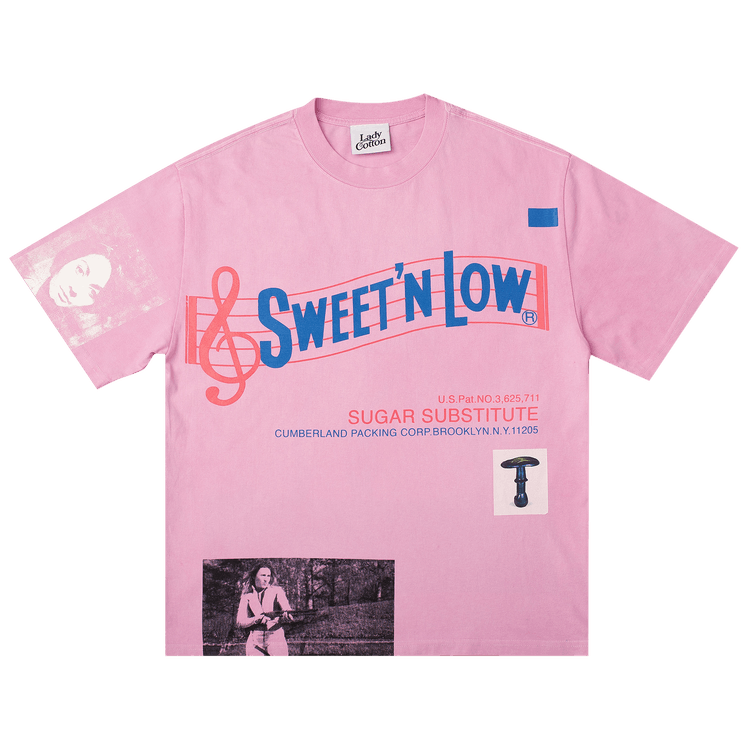 Ladycotton x Sylvie Fleury Sweet ’N Low Short-Sleeve Tee