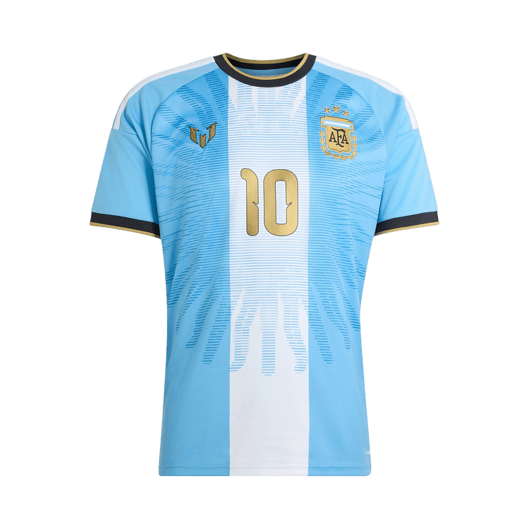 Adidas Argentina Messi 10 26 Jersey 'Light Blue'