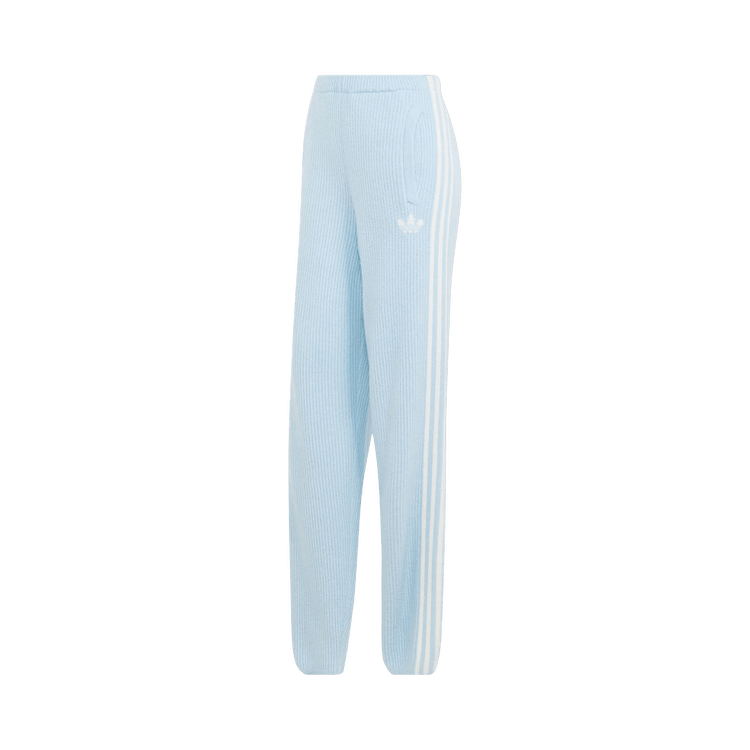 Adidas By Jennie Knitted Loose Pants 'Wonder Blue'