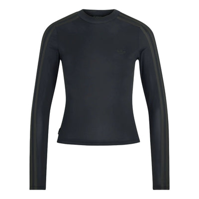 (WMNS) adidas x Jennie Sheer Long Sleeve T-Shirt Asia Sizing 'Black'