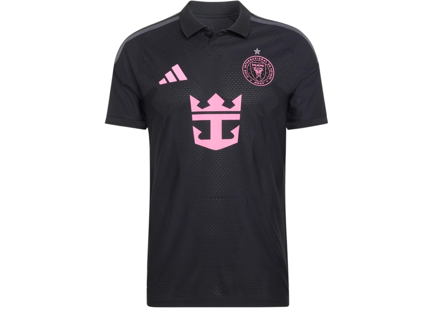 adidas Inter CF 26 Away Authentic Jersey Black/Bliss Pink