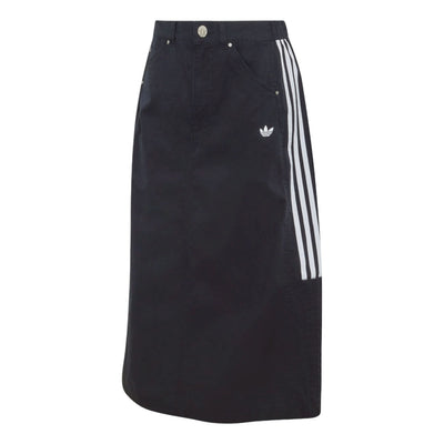 (WMNS) adidas Parachute Skirt Asia SIzing 'Black'