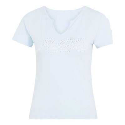 (WMNS) adidas Graphic Slim T-Shirt Asia Sizing 'Crystal Sky'
