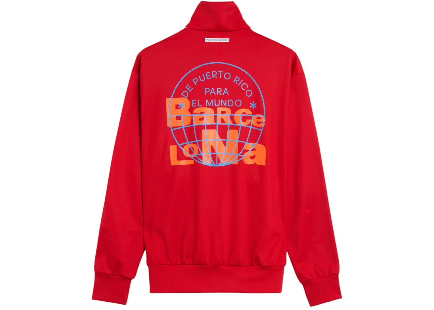 adidas x Bad Bunny DtMF Tour Barcelona Firebird Track Jacket Better Scarlet
