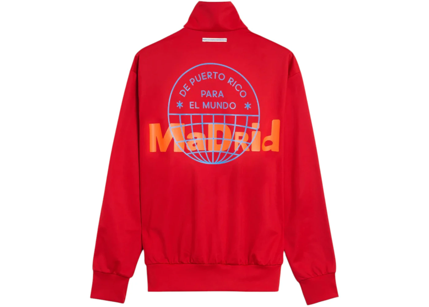 adidas x Bad Bunny DtMF Tour Madrid Firebird Track Jacket Better Scarlet