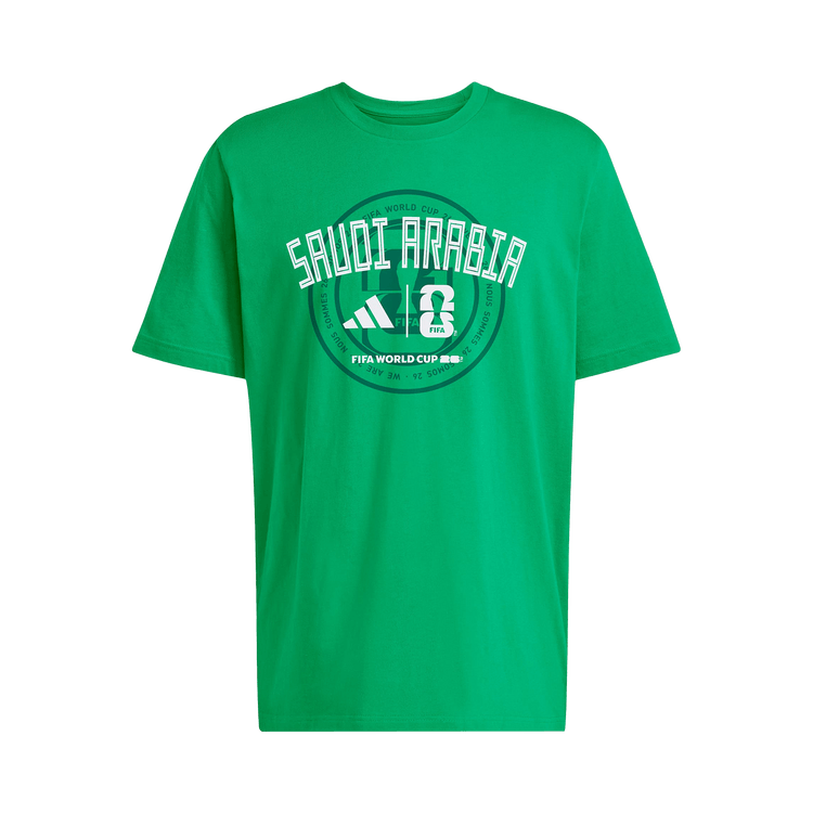 Adidas FIFA World Cup 26 Qualifier Tee 'Green'
