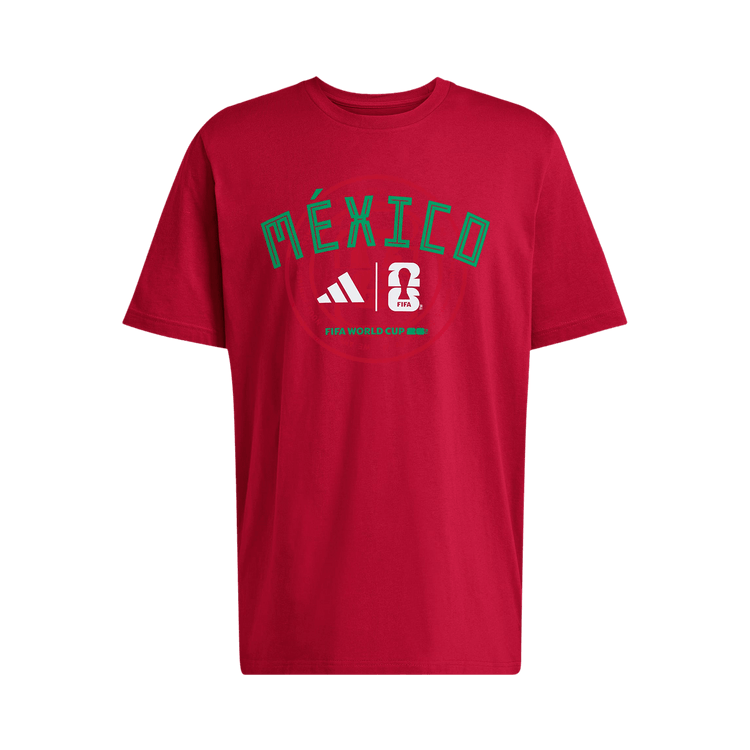 Adidas FIFA World Cup 26 Qualifier Tee Mexico 'Team Power Red/Soccr-Wme-475'
