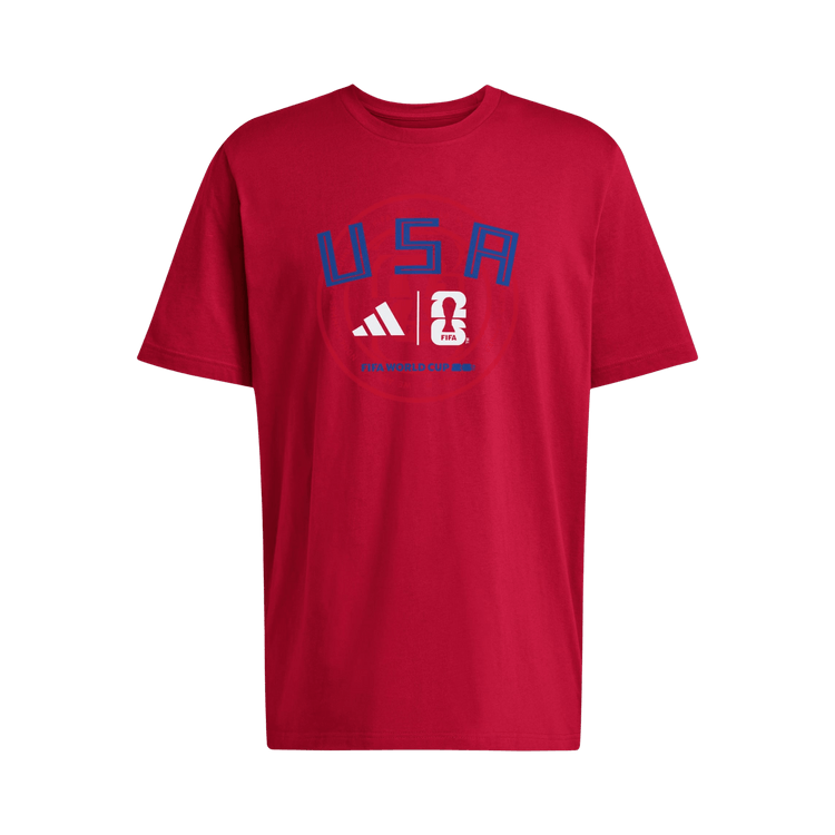 Adidas FIFA World Cup 26 Qualifier Tee Usa 'Team Power Red/Soccr-Usa-Sul'