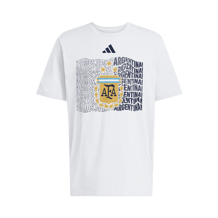 Adidas World Cup Federation Tee Argentina 'White/Soccr-Arq-Sau'
