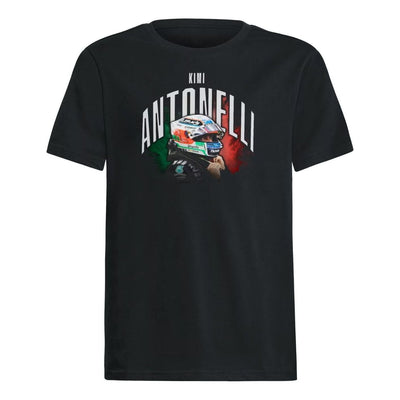 (GS) adidas x F1 Antonelli T-Shirt Asia Sizing 'Black'