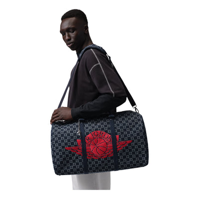 Air Jordan Monogram Duffel 40L 'Indigo Blue'