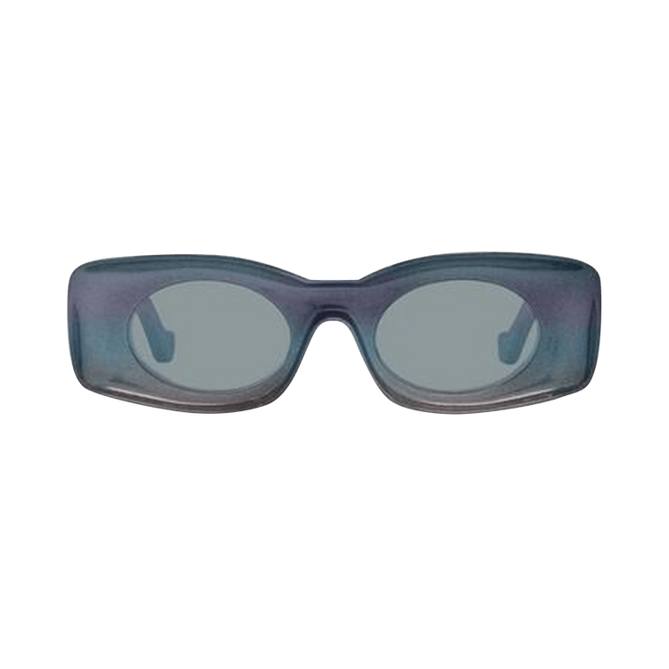 Loewe Paula's Ibiza Rectangular Sunglasses 'Black/Blue'