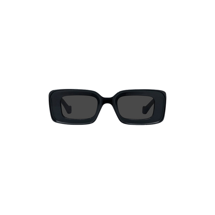 Loewe Chunky Anagram Sunglasses 'Shiny Black/Smoke'