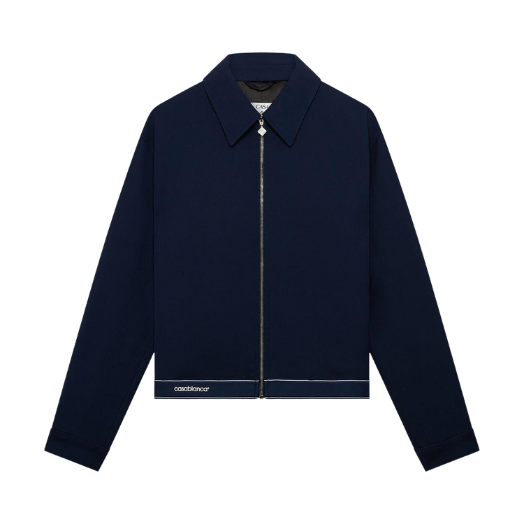 Casablanca Wool Sports Jacket 'Blue'