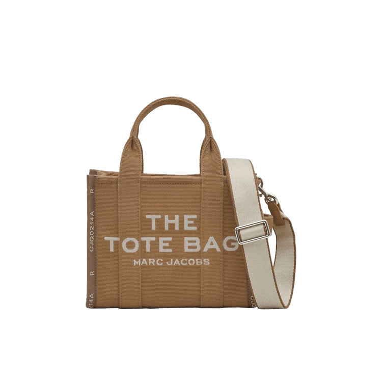 Marc Jacobs Jacquard Small Tote Bag 'Camel'