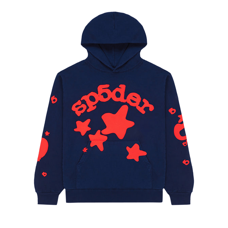 Sp5der Beluga Hoodie 'Navy'