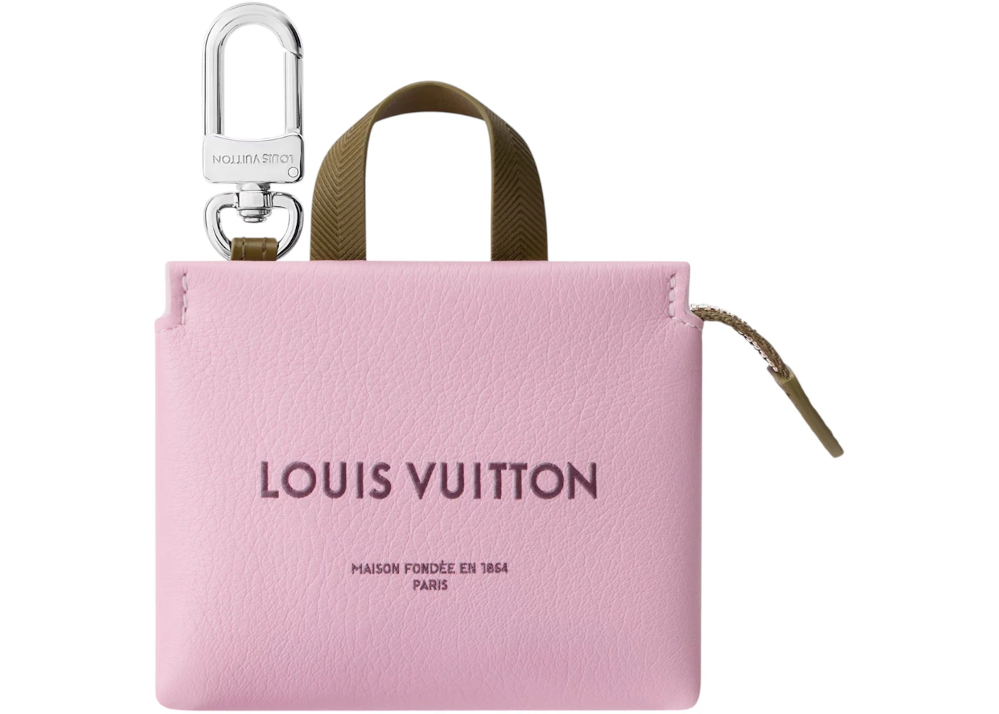 Louis Vuitton x Nigo LV Mini Shopper Bag Charm Pink