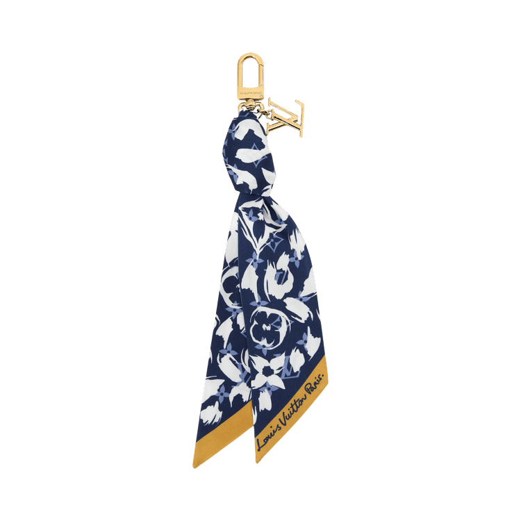 Louis Vuitton LV Safari Foulard Bag Charm 'Blue'