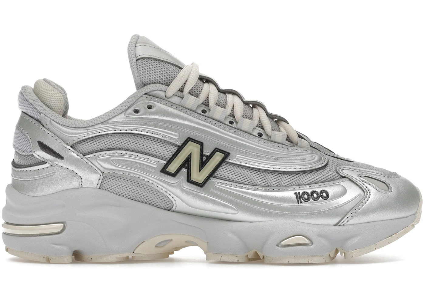 New Balance 1000 Light Silver White