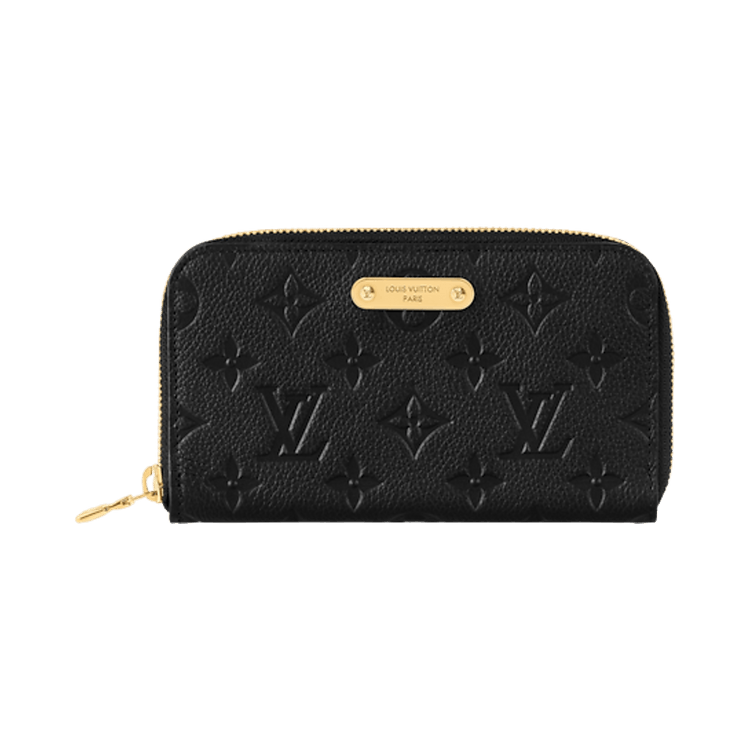 Louis Vuitton Margot Wallet 'Black Monogram Embossed Empreinte Cowhide Leather'