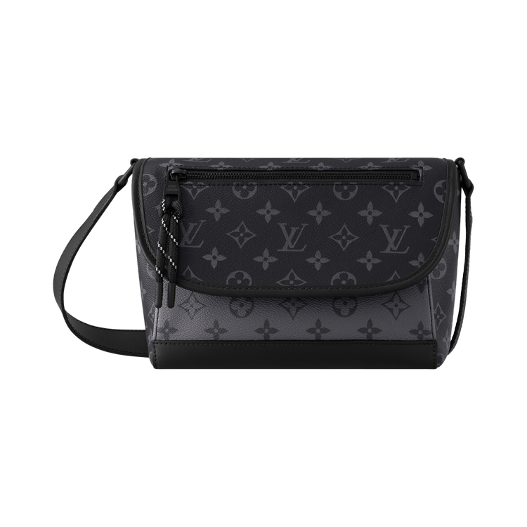 Louis Vuitton Pulse Messenger 'Monogram Eclipse Reverse Canvas/Black Monogram Eclipse Canvas'