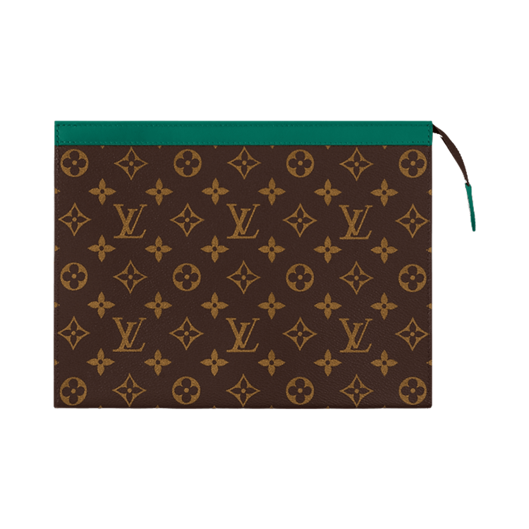 Louis Vuitton Pochette Voyage MM 'Borneo Green/Brown Monogram Canvas'
