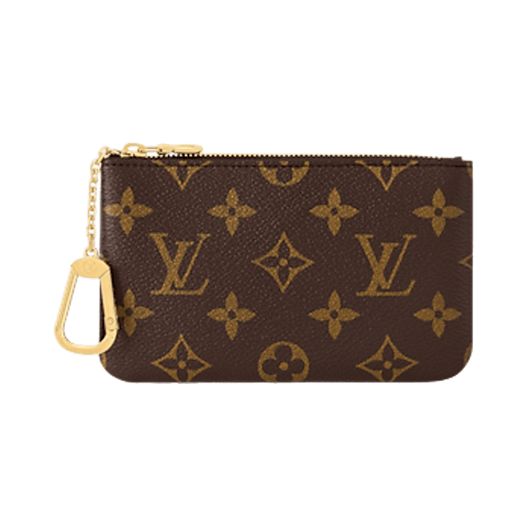 Louis Vuitton Key Pouch S 'Brown Monogram Canvas'