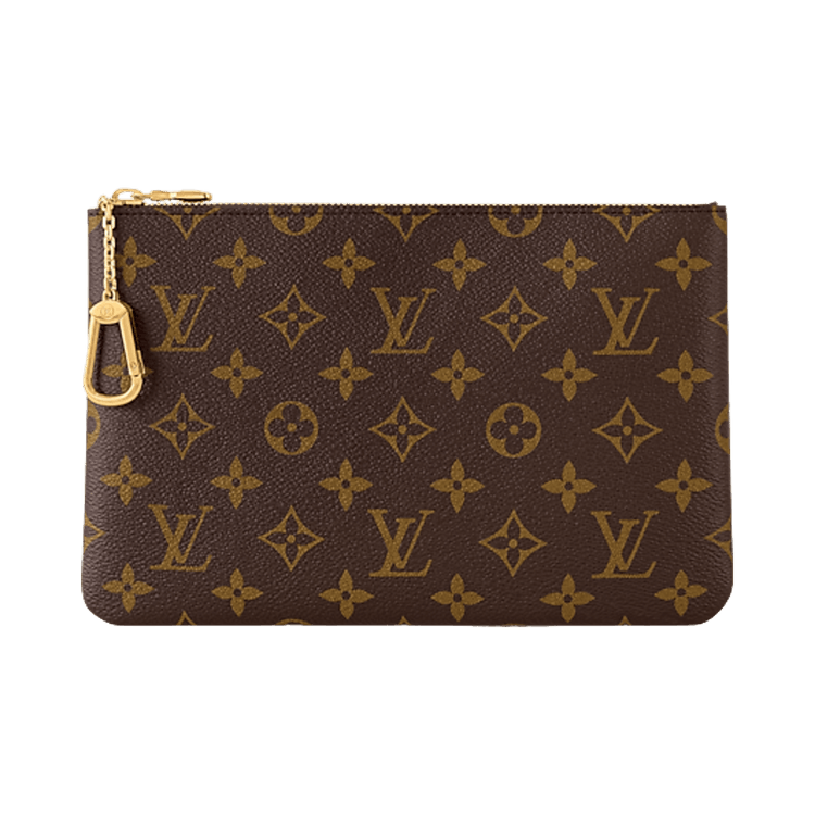 Louis Vuitton Key Pouch M 'Brown Monogram Canvas'