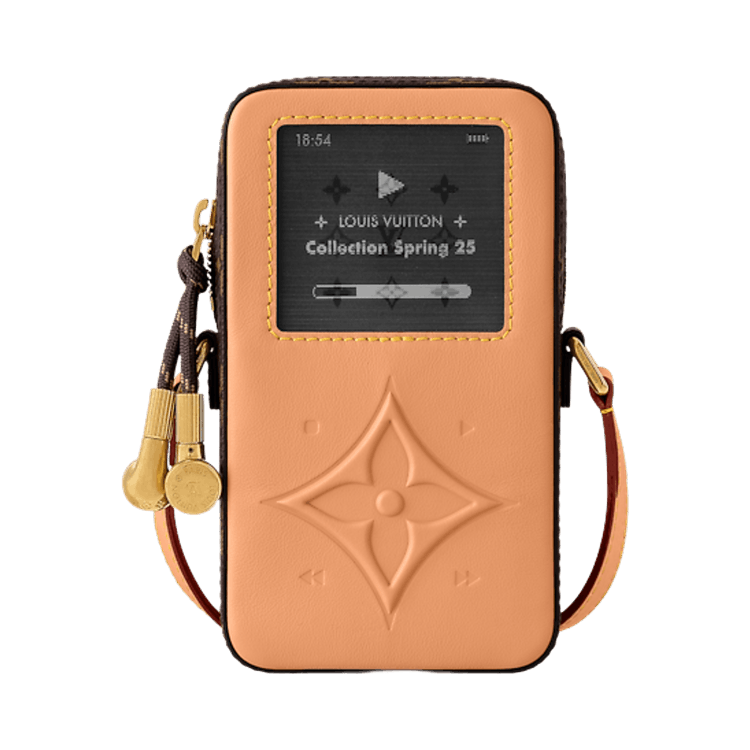 Louis Vuitton Music Player Wearable Wallet 'Brown Monogram Canvas'