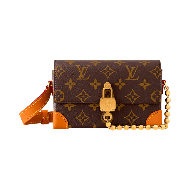 Louis Vuitton Steamer Wearable Wallet 'Brown Monogram Canvas'