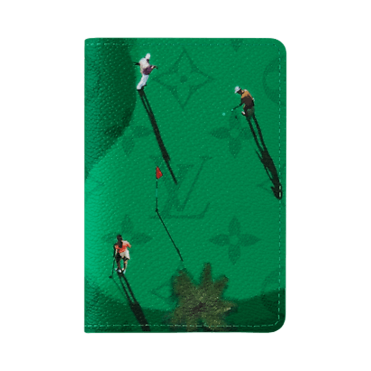 Louis Vuitton Pocket Organizer 'Golf Green Monogram Canvas'
