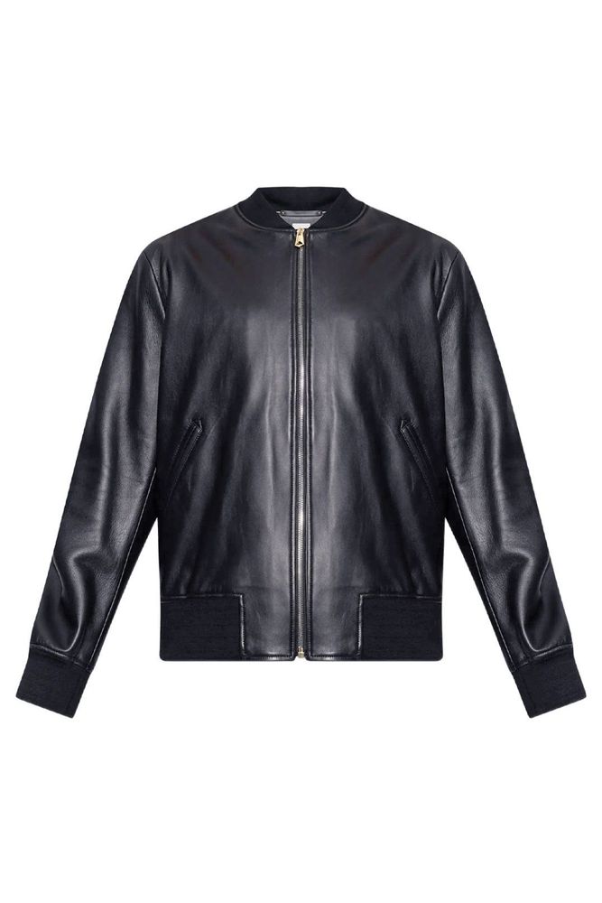 Paul Smith Leather Bomber Jacket