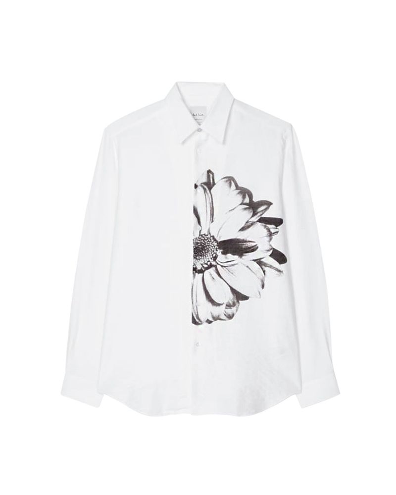 Paul Smith Daisy Placement Print Shirt