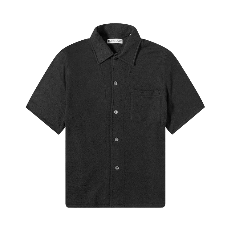 Our Legacy Box Short-Sleeve Shirt 'Black'